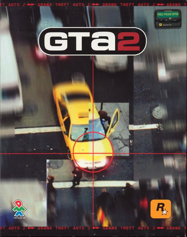 Grand Theft Auto 2 box art for Sega Dreamcast
